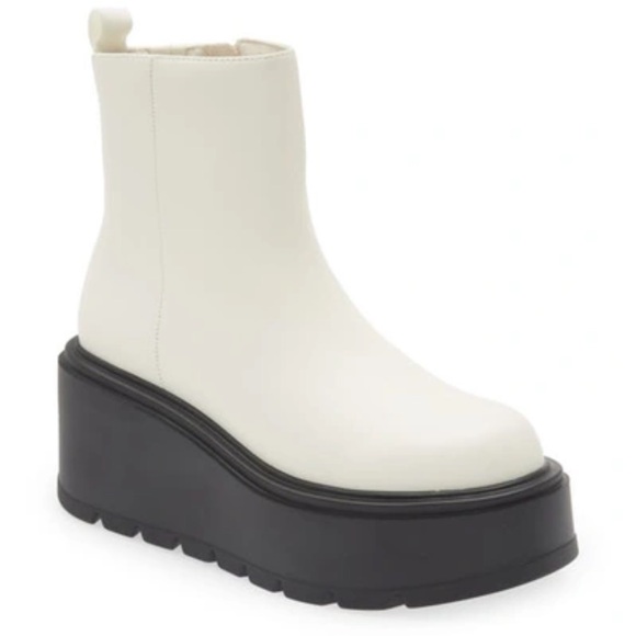 bp | Shoes | Bp Milo Platform Boots In Ivory | Poshmark display picture 1